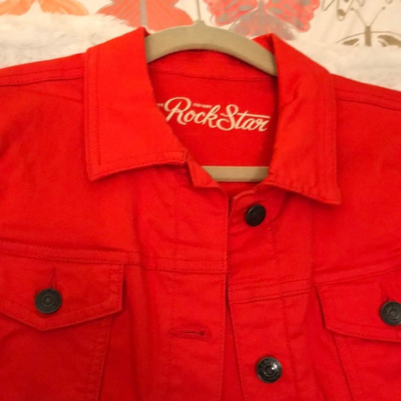 Like New Old Navy Tangerine 🍊 Utility Jacket S/XS - Picture 5 of 8